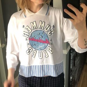 Vintage Variety Sport “Summer Blues” Collared Tee